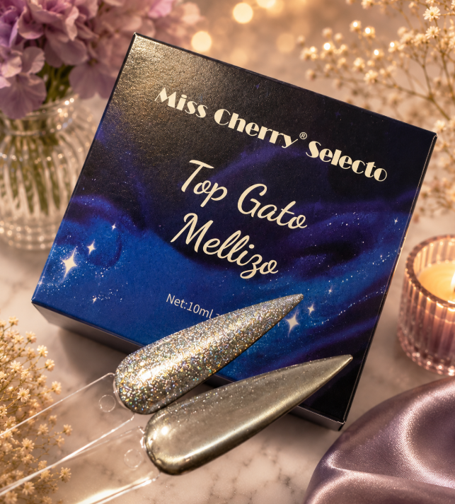 GEL  OJO DE GATO PLATA MISS CHERRY